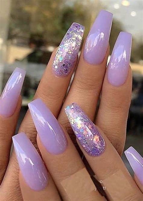 cute nails.2023|light purple nails 2023.